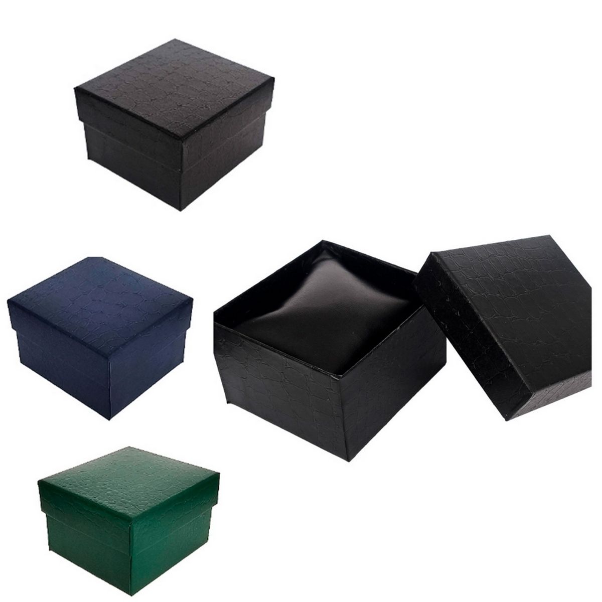 DAYOSHOP - Caja Estuche Reloj O Pulsera Presentación Regalo X100 Unidad