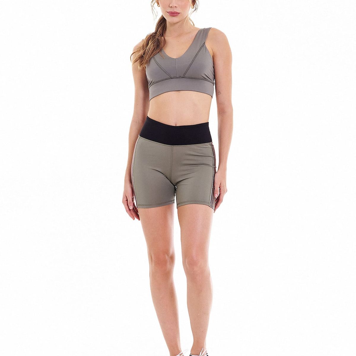 BELIFE - Ciclista Verde Mar Deportivo Mujer Belife.-