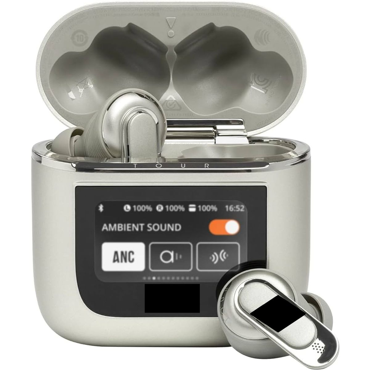 GENERICO - Auriculares audifonos inalambricos bluetooth con pantalla digital