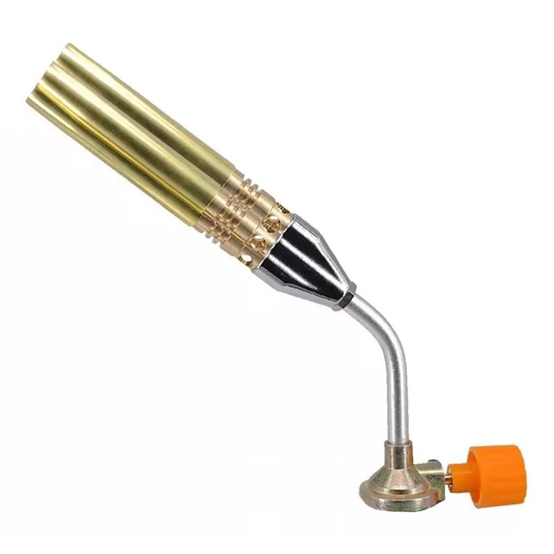 GENERICO - Antorcha Soplete De Gas Butano Para Soldadura Chorro Triple