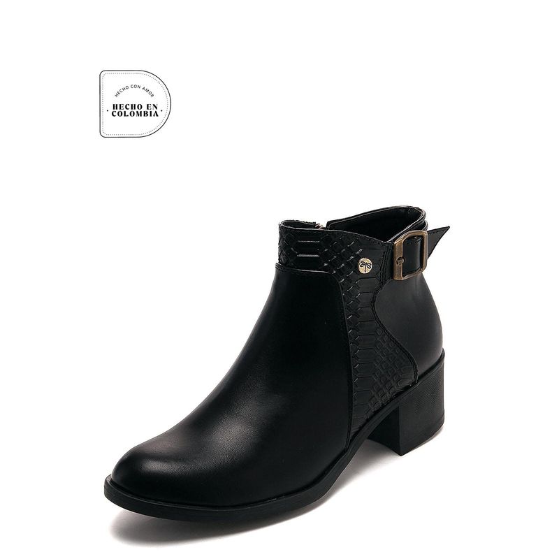 TELLENZI - Botín Dama Negro Tellenzi 1454