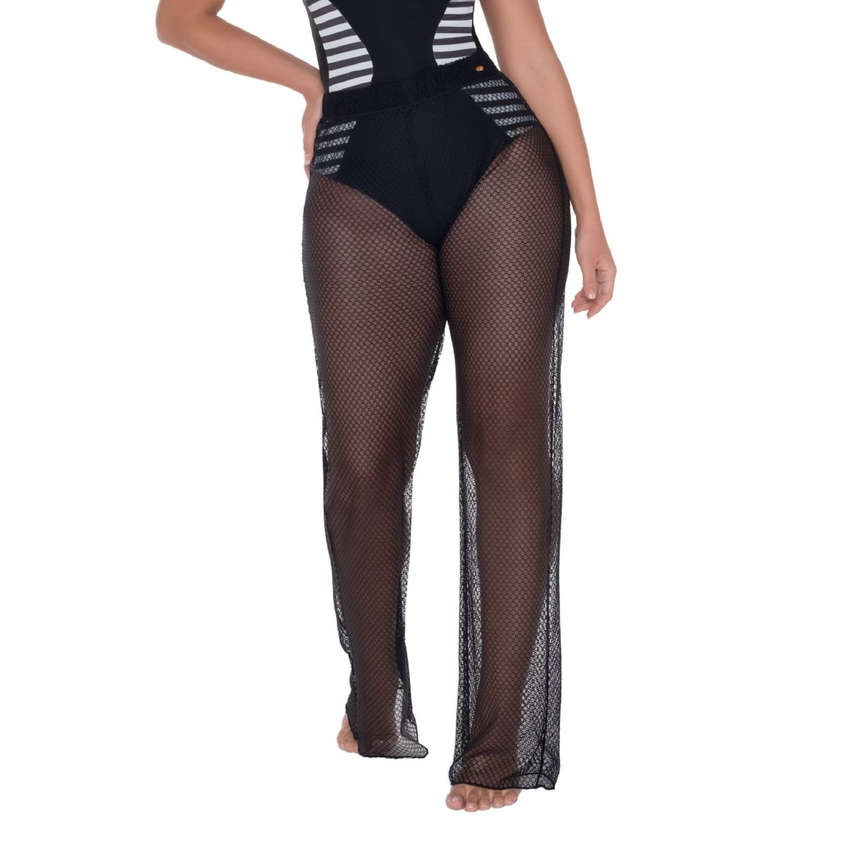 FAJATE - Pantalón playero con control  cintura