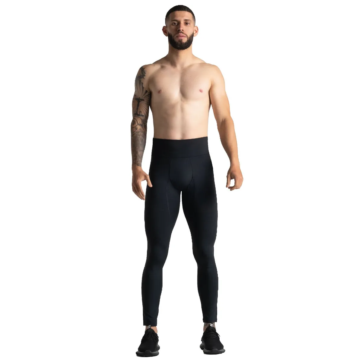 FAJATE - Legging masculino con control de abdomen
