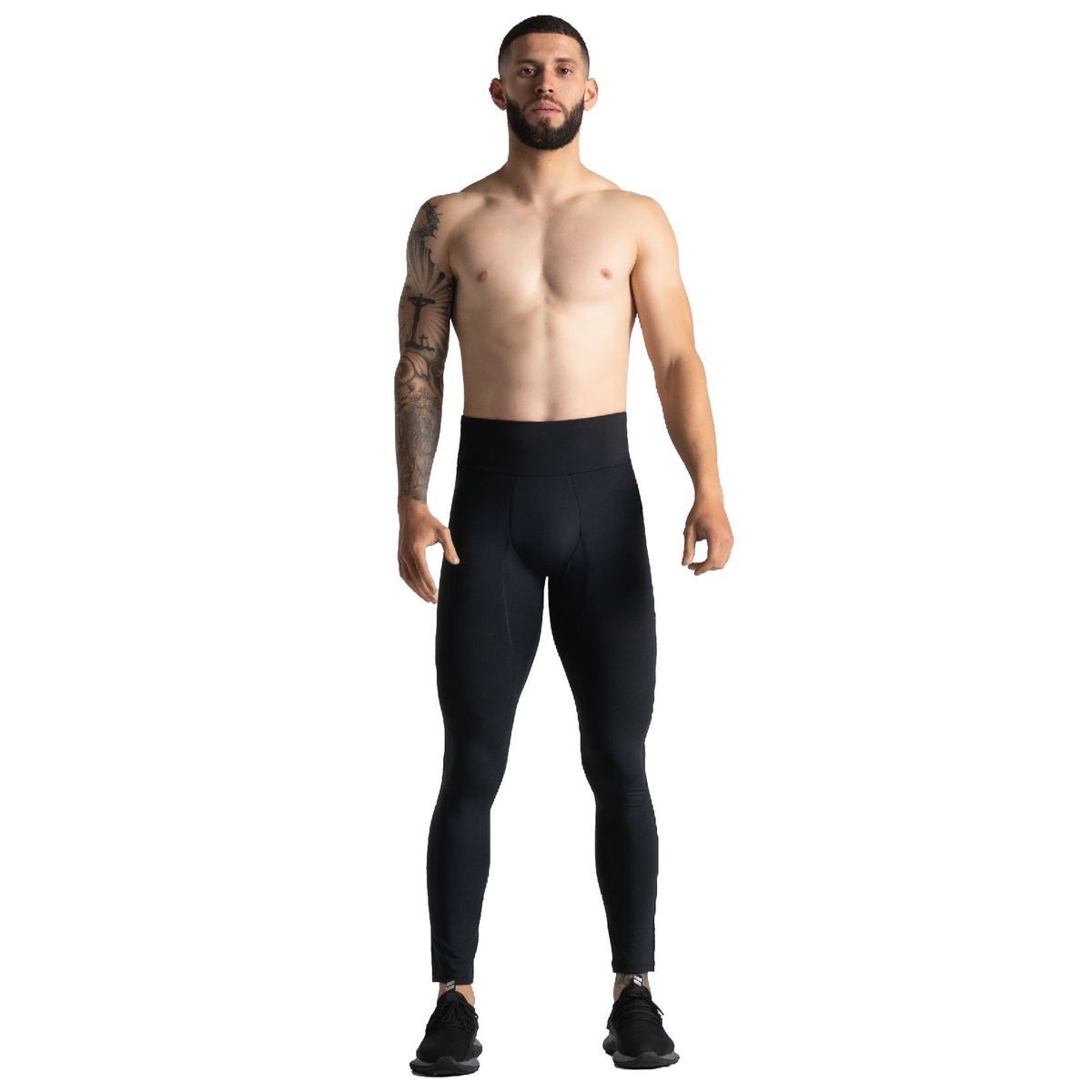 FAJATE - Legging masculino con control de abdomen