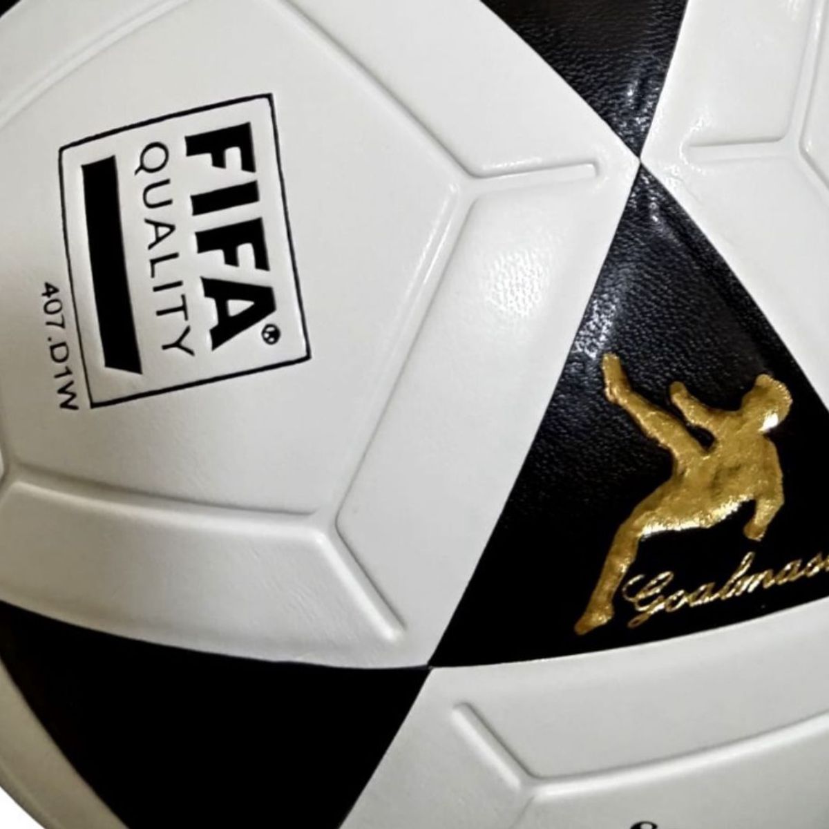 MIKASA - Balón De Fútbol Mikasa Ft5 Cuero Original Clásico + Aguja