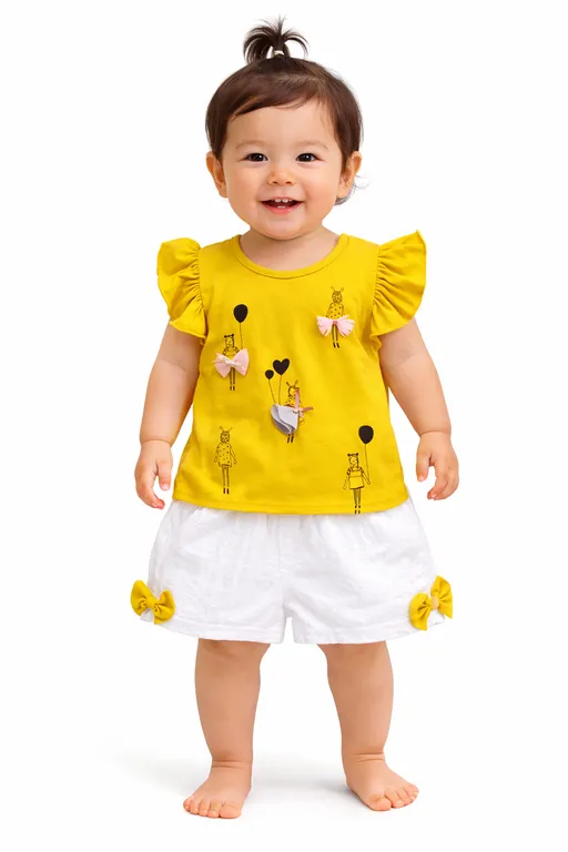 Niñas ropa conjuntos vestidos para bebes dos prendas LUSOLSI ...