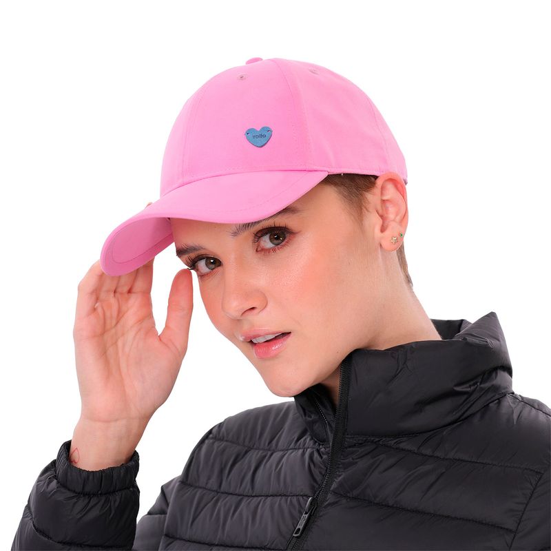 TOTTO - Gorra Para Mujer  Beisbolera Noely Rosada