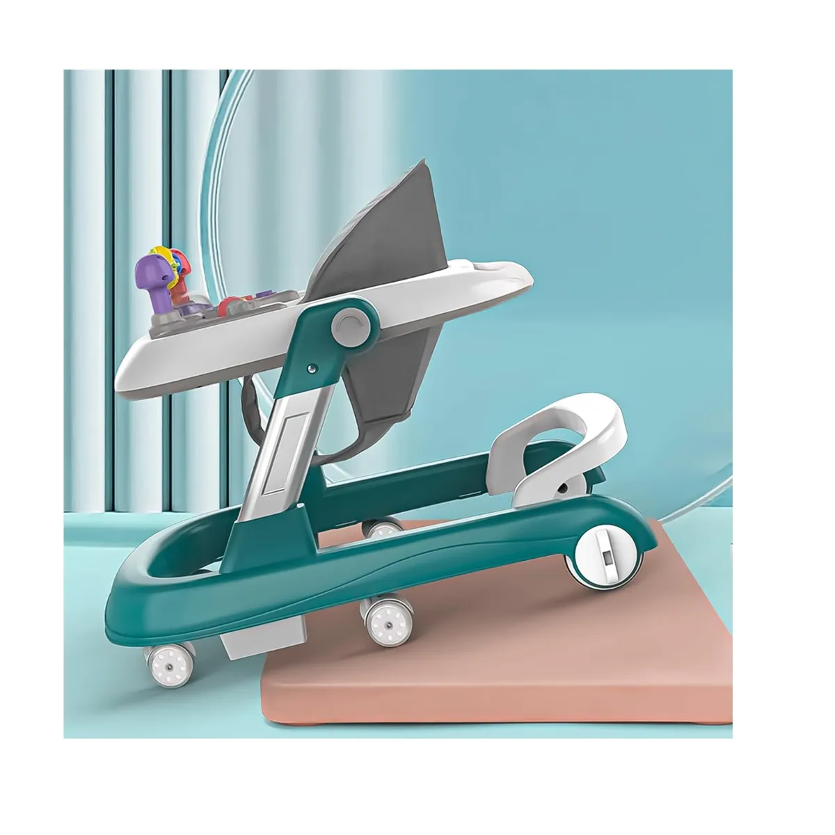 KIDSHOP - Caminador Mesa Interactiva Andadera Primeros K229-2 Gris