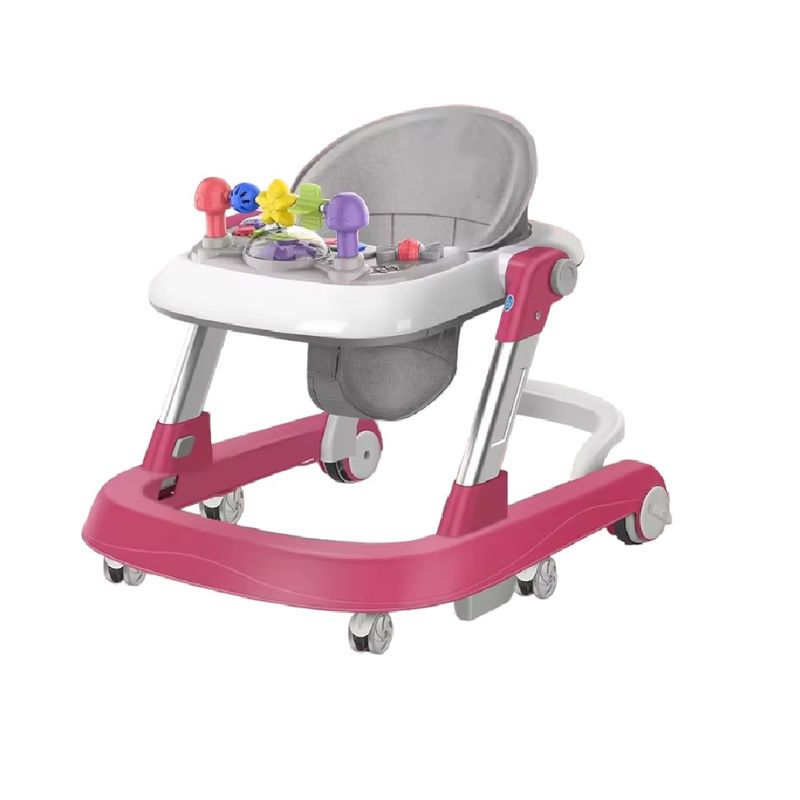 KIDSHOP - Caminador Mesa Interactiva  Andadera Primeros K229-2 Rosa