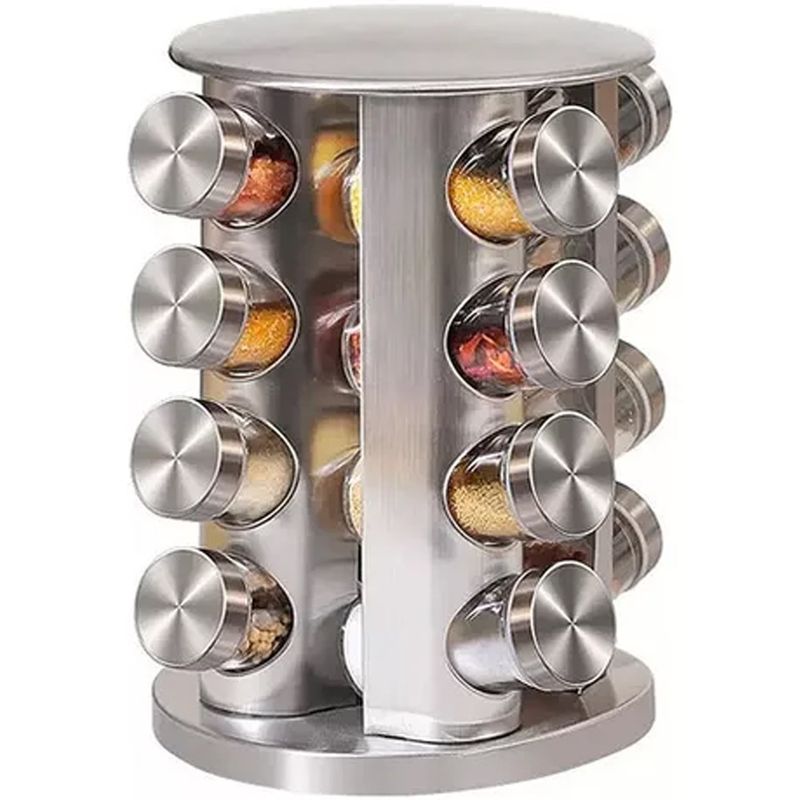ONE PIXEL - Condimentero Giratorio Para Especias Organizador Cocina X16 PCS