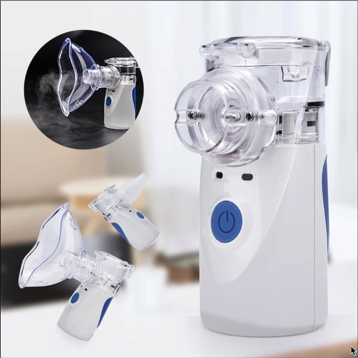 GENERICO - Nebulizador Ultrasónico Portátil Niñosadultos