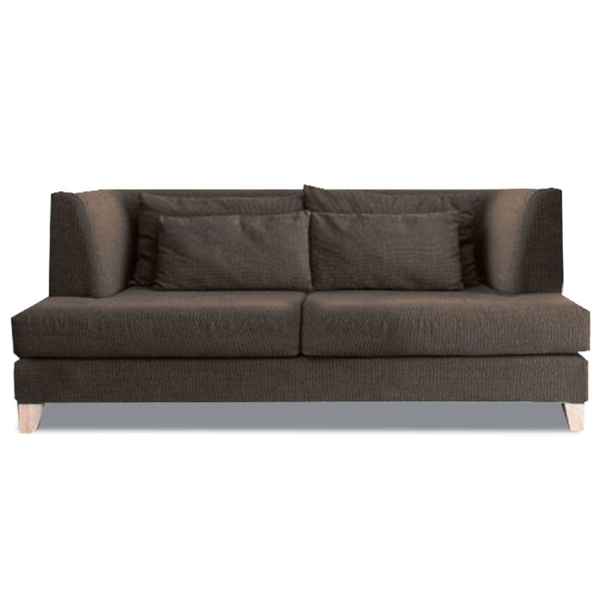 MAGIC CLASS - SOFÁ MODERNO DANIELS MICROFIBRA CAFÉ