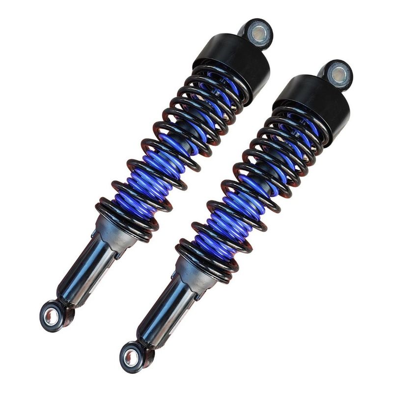 GENERICO - Amortiguadores Boxer Ct 100 Par Traseros Par Negro Azul