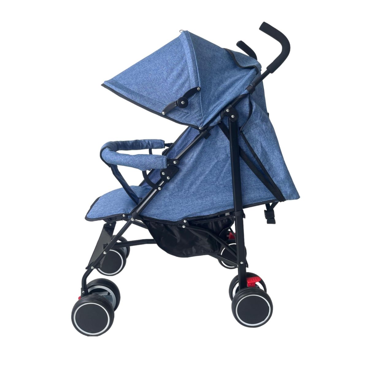 KIDSHOP - Coche Paseador Bebé Liviano Paraguas Multiposicion Azul 8030