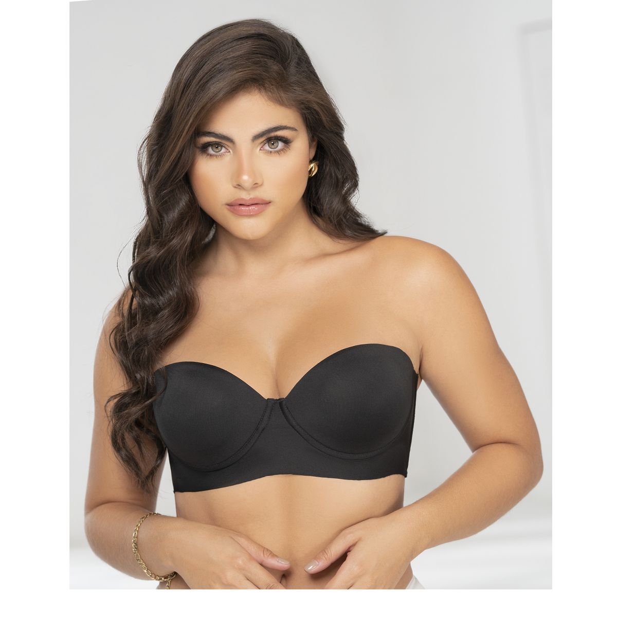 FORMAS INTIMAS - Brasier Mujer Negro FI 1544