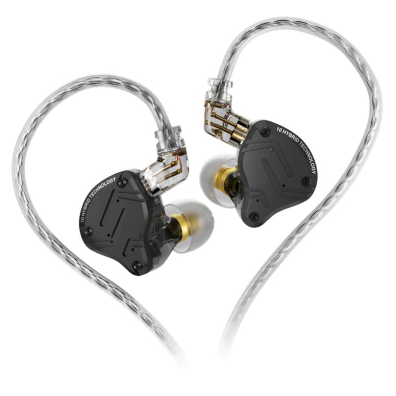 KZ - Audifonos In Ear Kz Zs10 Pro X Negros SIN MICROFONO