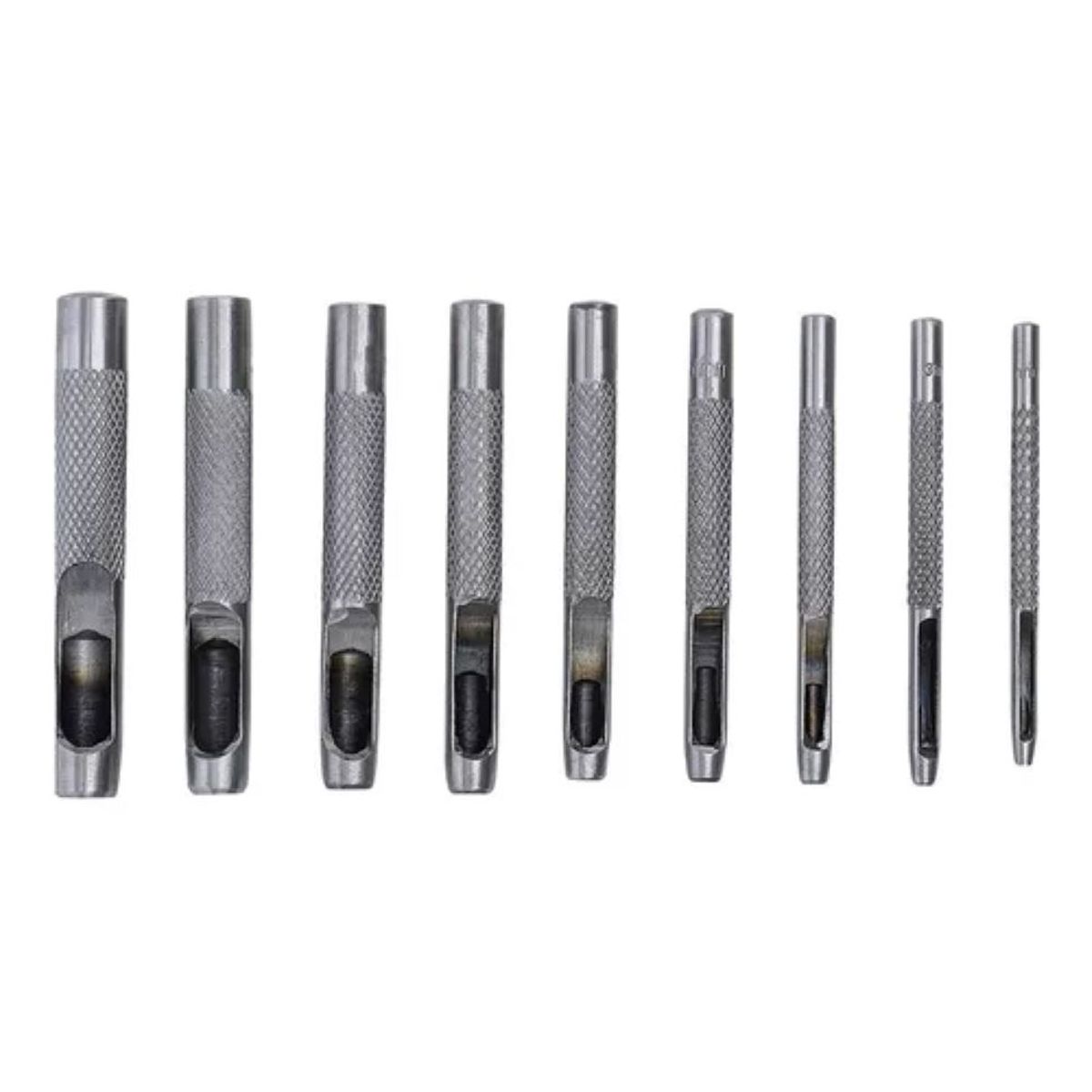 GENERICO - Set De 9 Sacabocados Para Cuero Trabajo Manual Vito Leather