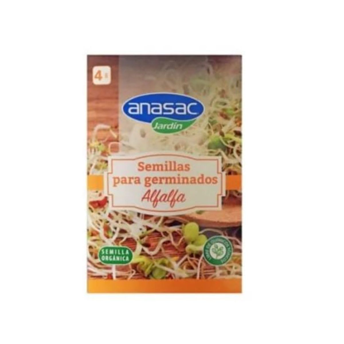 ANASAC - Semillas Germinados De Alfalfa 4g