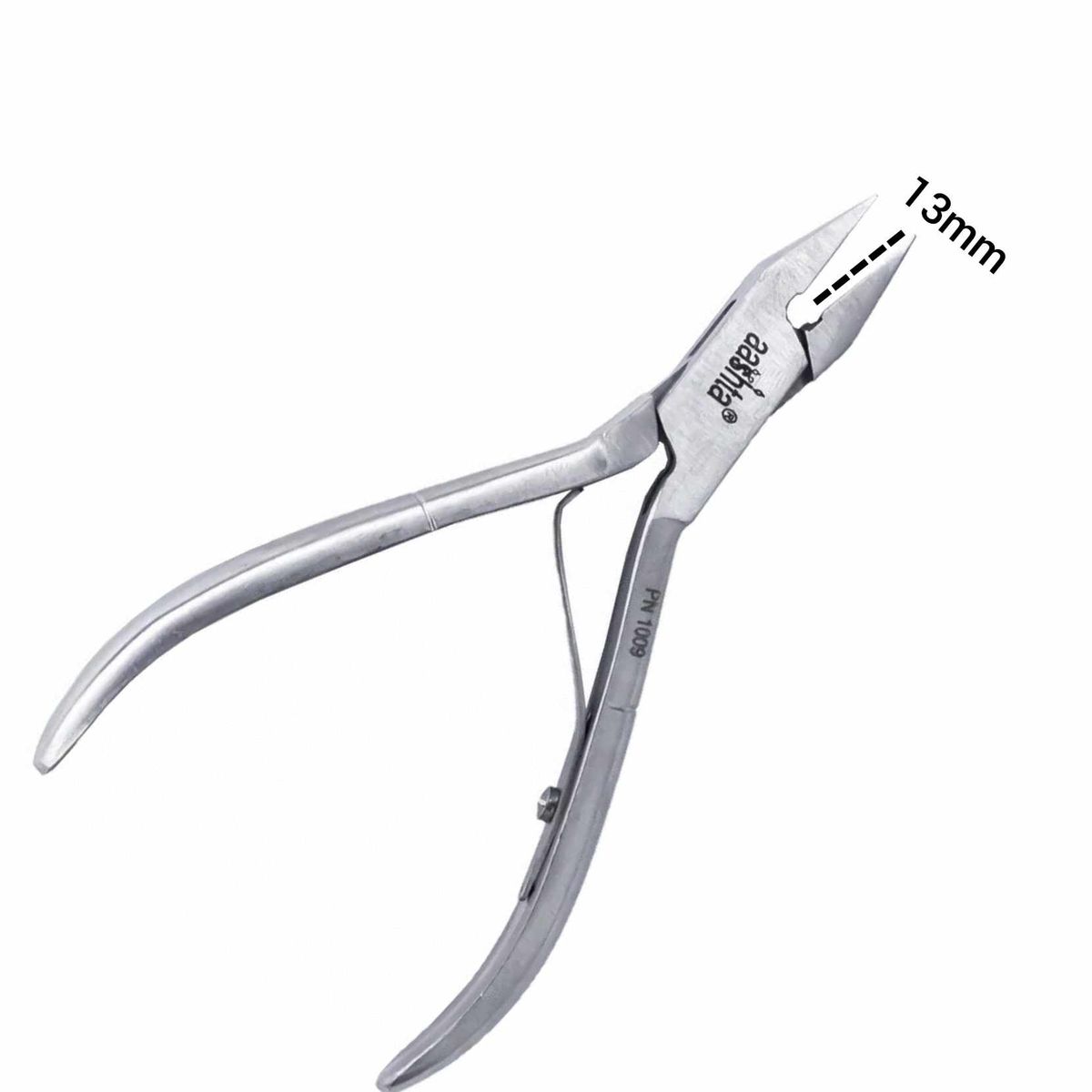 GENERICO - Cortaúña alicate punta recta uñas gruesas encarnada pedicura