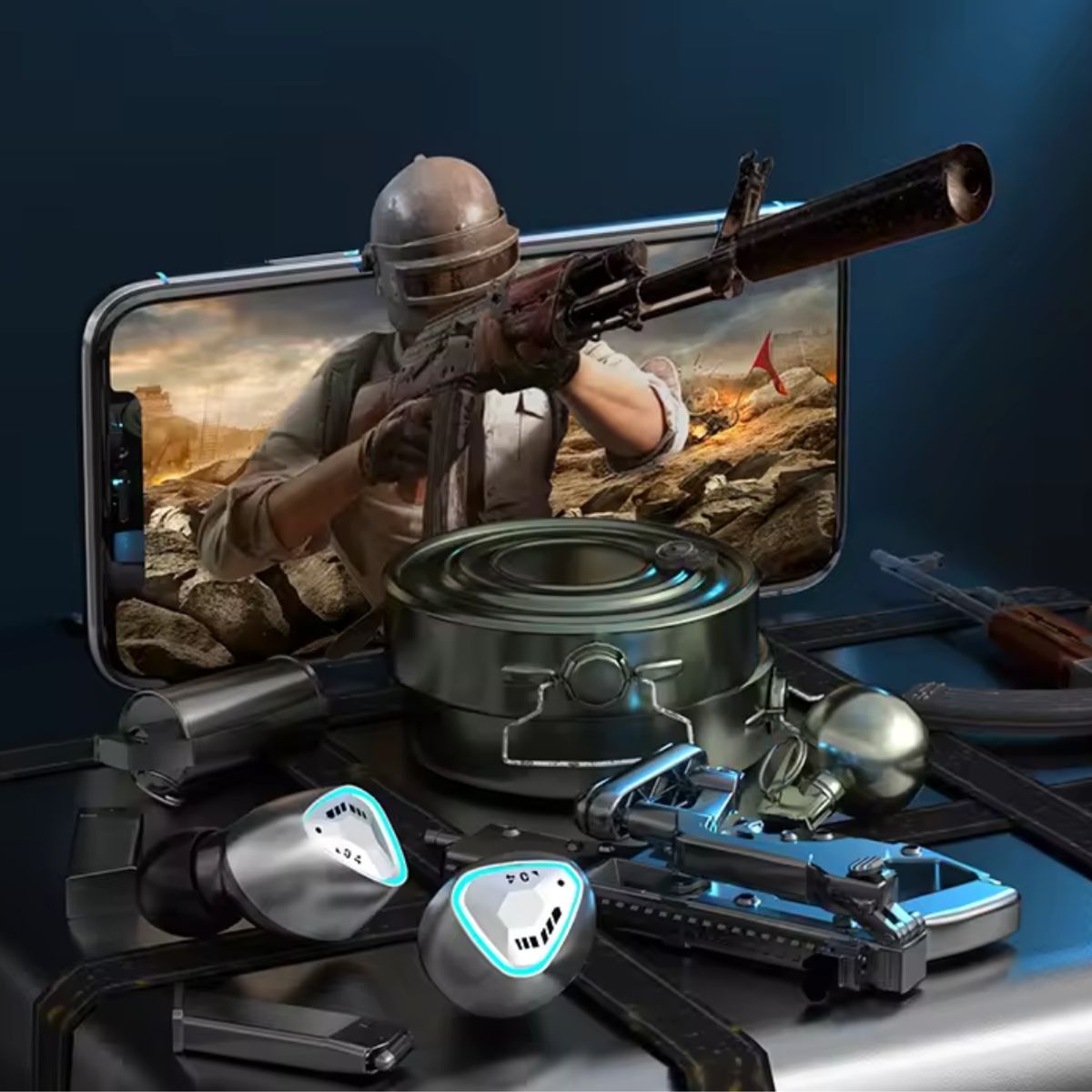 GENERICO - Auriculares Inalambricos M45 Tws Gamer Bluetooth V 5.3 In-ear