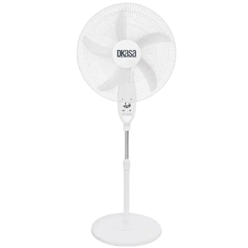 DKASA - Ventilador Dkasa De Pedestal Recargable 18 Pulgadas Blanco