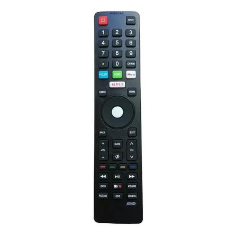 GENEBRE - Control Remoto Tv Hyundai-Challenger Netflix Prime Youtue + Funda