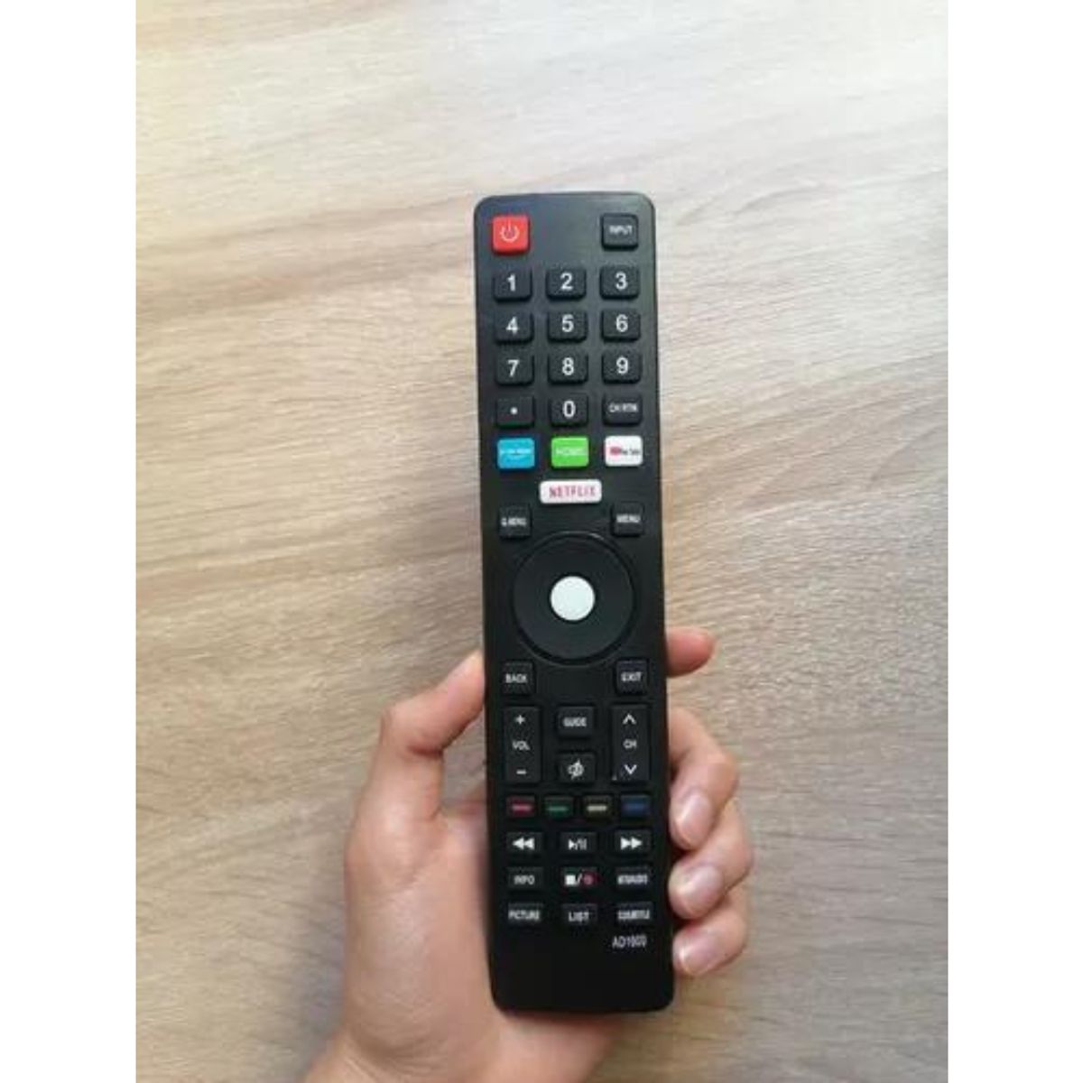 GENEBRE - Control Remoto Tv Hyundai-Challenger Netflix Prime Youtue + Funda