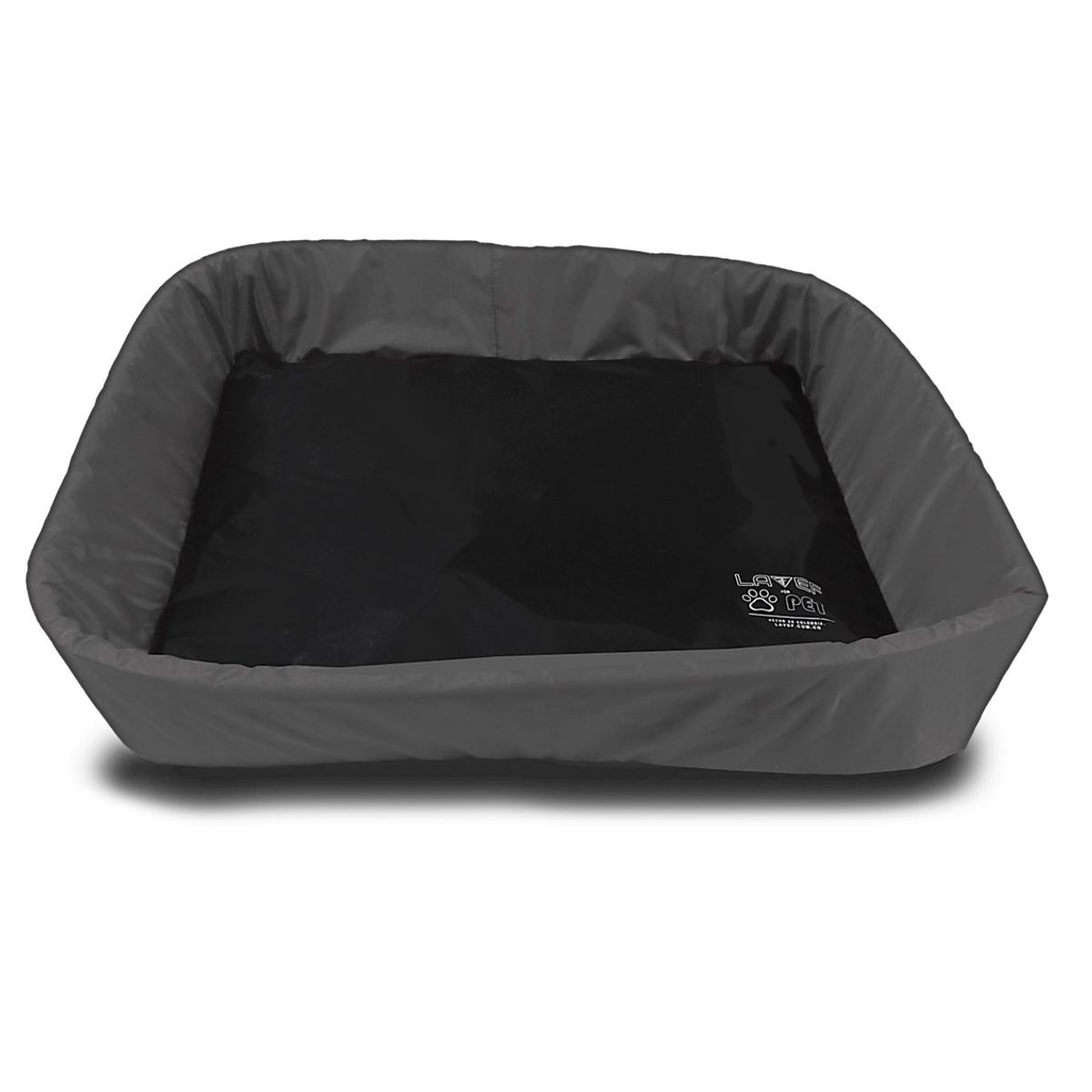 LAVEF - Cama Para Mascota Con Borde Antifluido Y Antirrasguño Gris