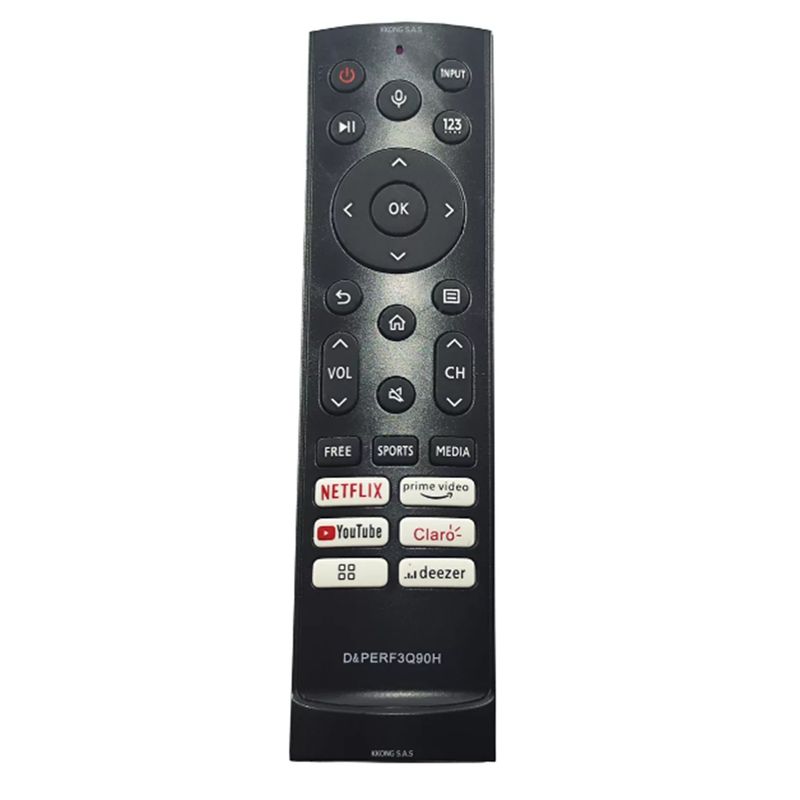 GENERICO - Control Remoto Para Tv Hisense Smart Sin Comando De Voz