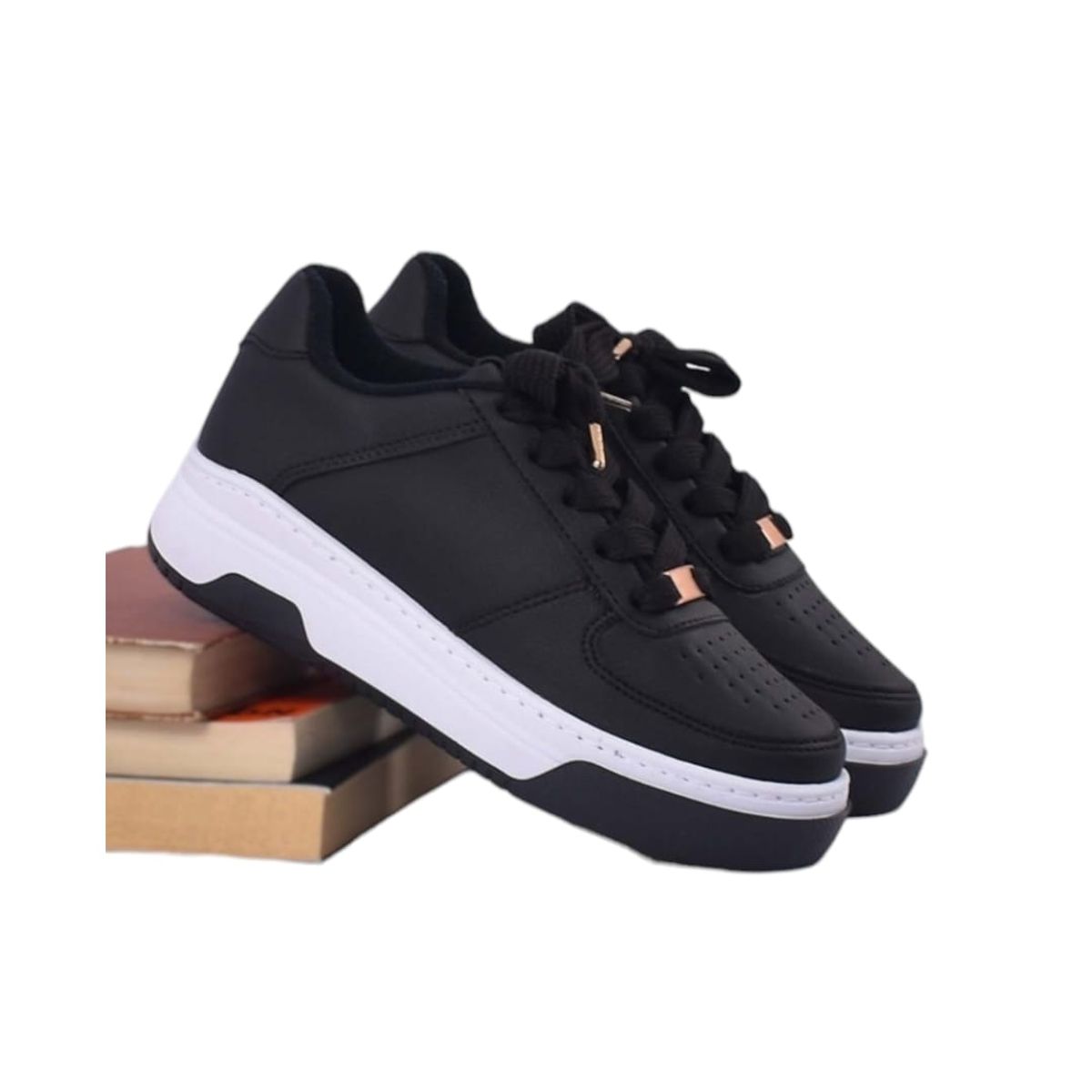 EVEGONZ - Zapatos Urbanos Suela Plana Calzado Todo Uso Dama