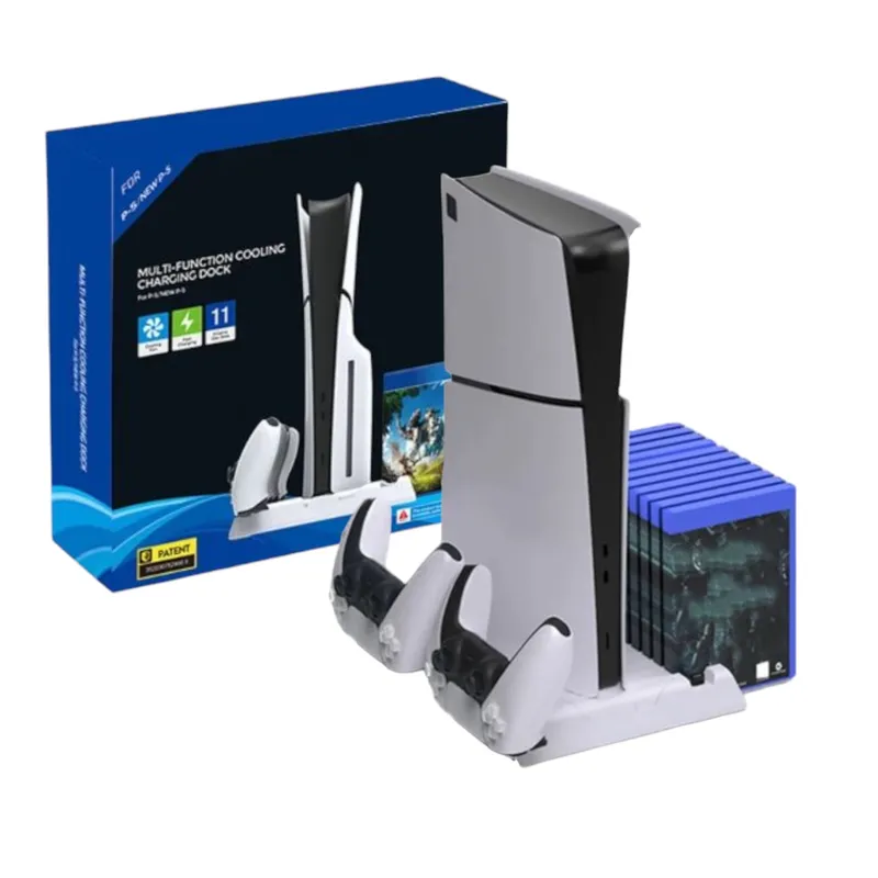 DOBE - Base Refrigerante Multifuncional Para Ps5 Dobe Blanca