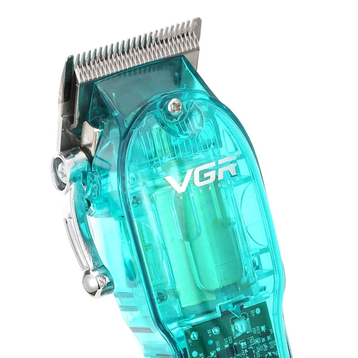 VGR - Maquina Peluquera Vgr V-660 Digital Cuerpo Transparente