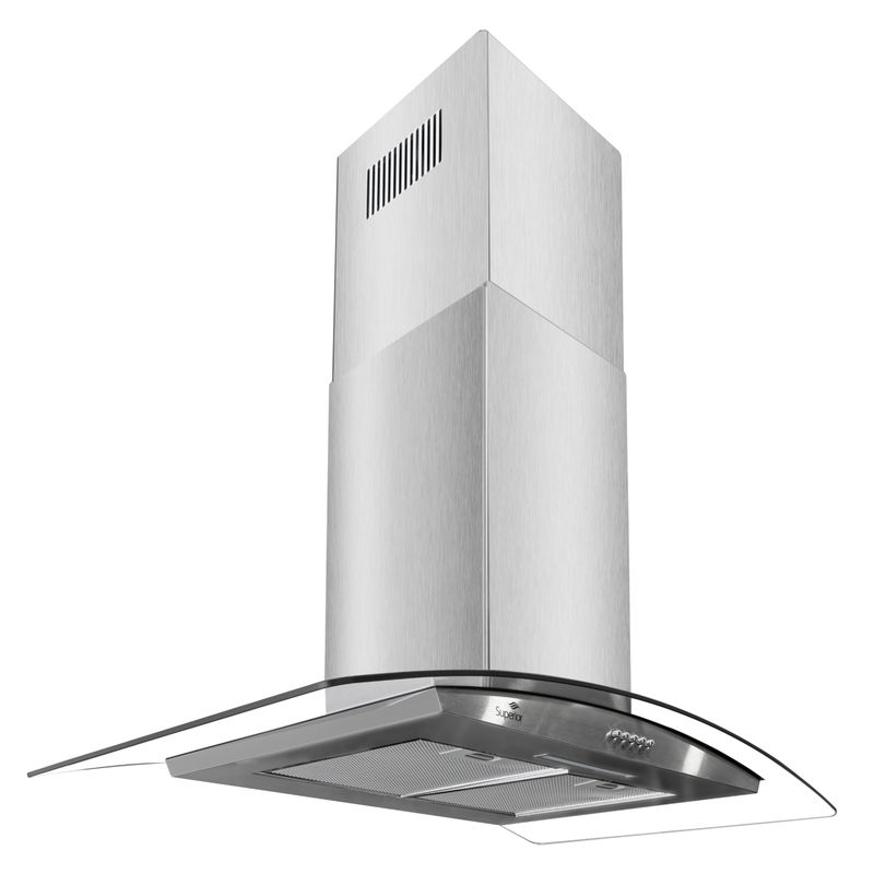 SUPERIOR - Campana Extractora tipo Isla  CIX 8371-1Acero Inoxidable