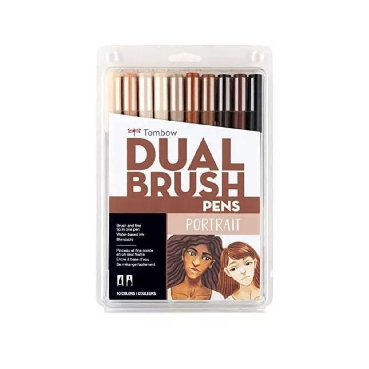 GARABATOS - Towbow Dual Brush Pens Portrait X 10 Ref 56170