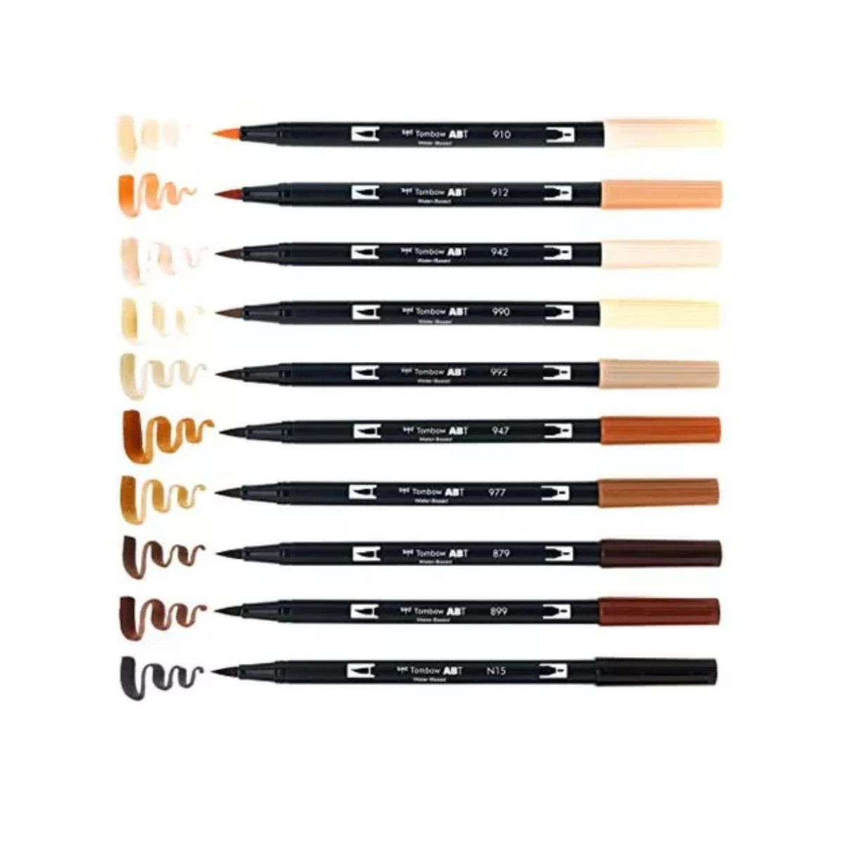 GARABATOS - Towbow Dual Brush Pens Portrait X 10 Ref 56170