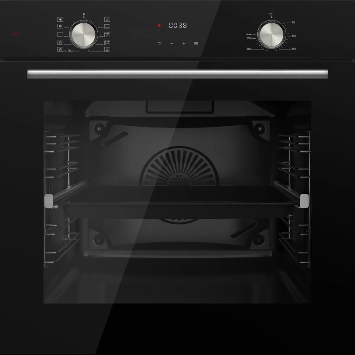 GENERICO - Horno eléctrico de empotrar SUPERIOR VXE 6000 Negro