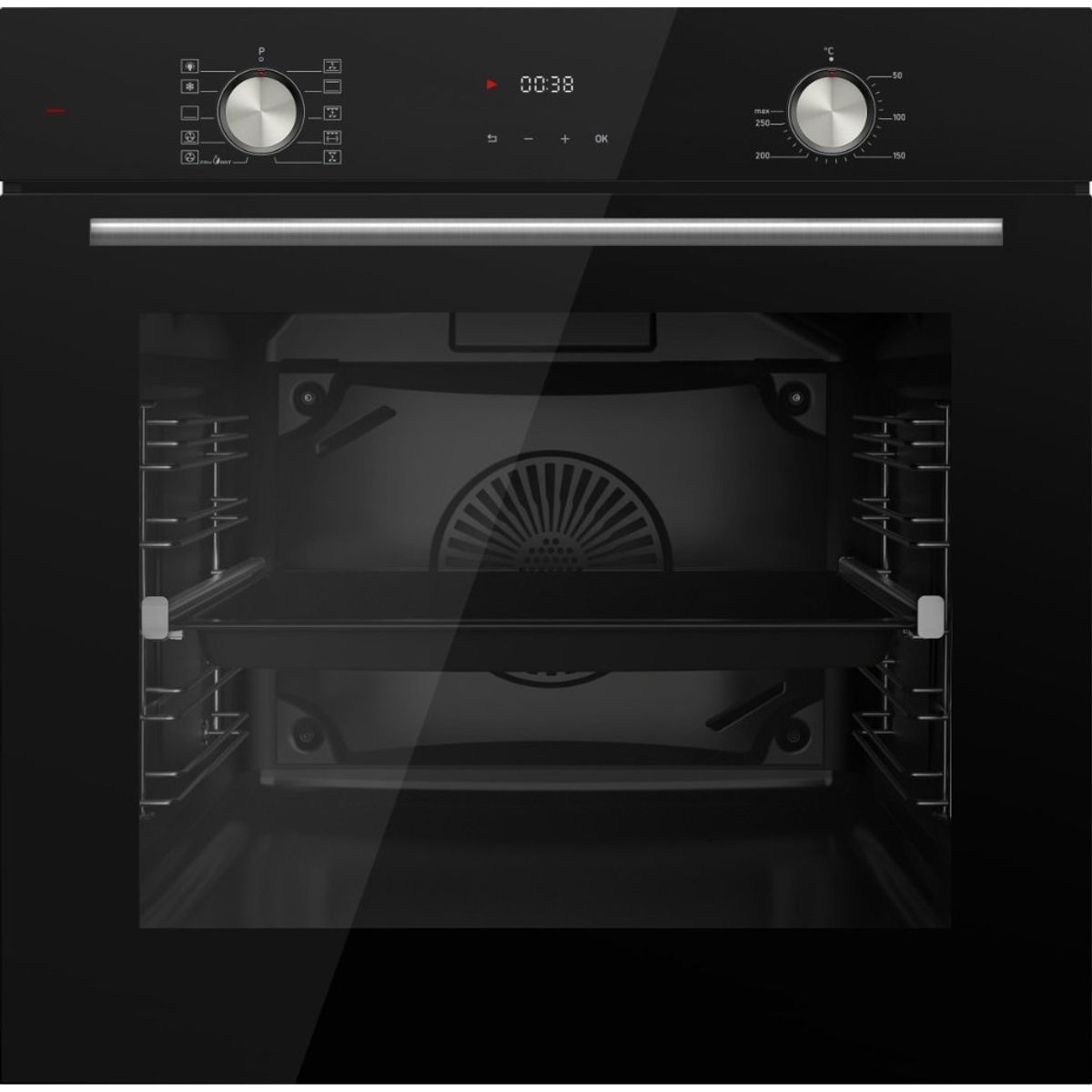 GENERICO - Horno eléctrico de empotrar SUPERIOR VXE 6000 Negro