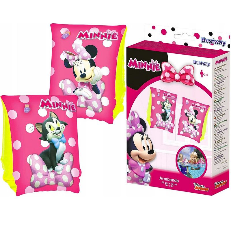 BESTWAY - Flotadores Inflables Bestway Para Brazos Minnie Disney 91038