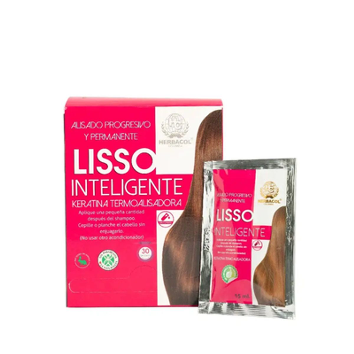 HERBACOL - SOBRE  15ML LISSO INTELIGENTE - HERBACOL