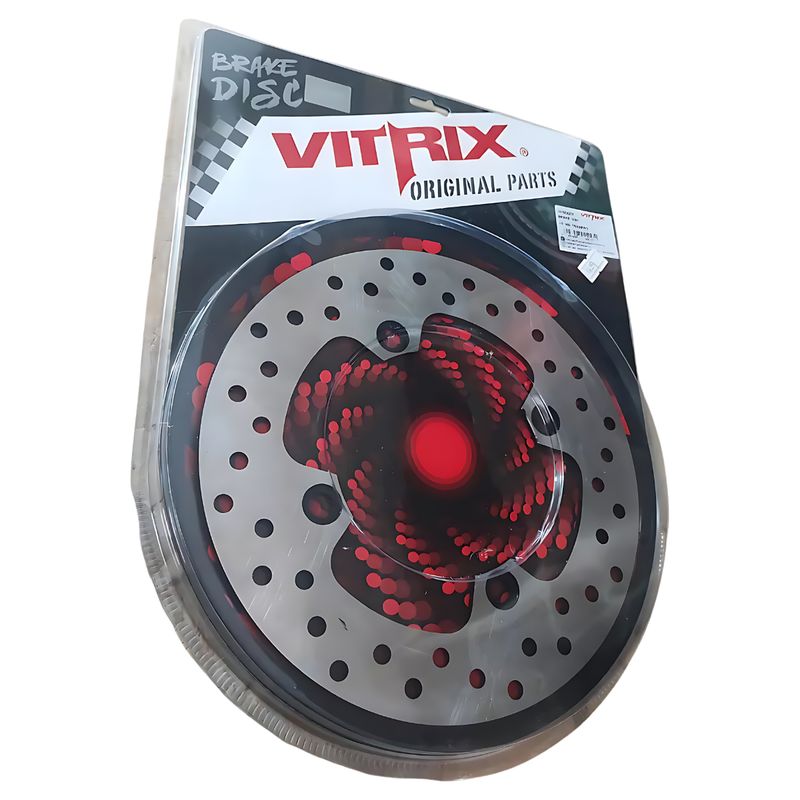 GENERICO - Disco Freno Trasero Moto Honda Xre 300 Marca Vitrix