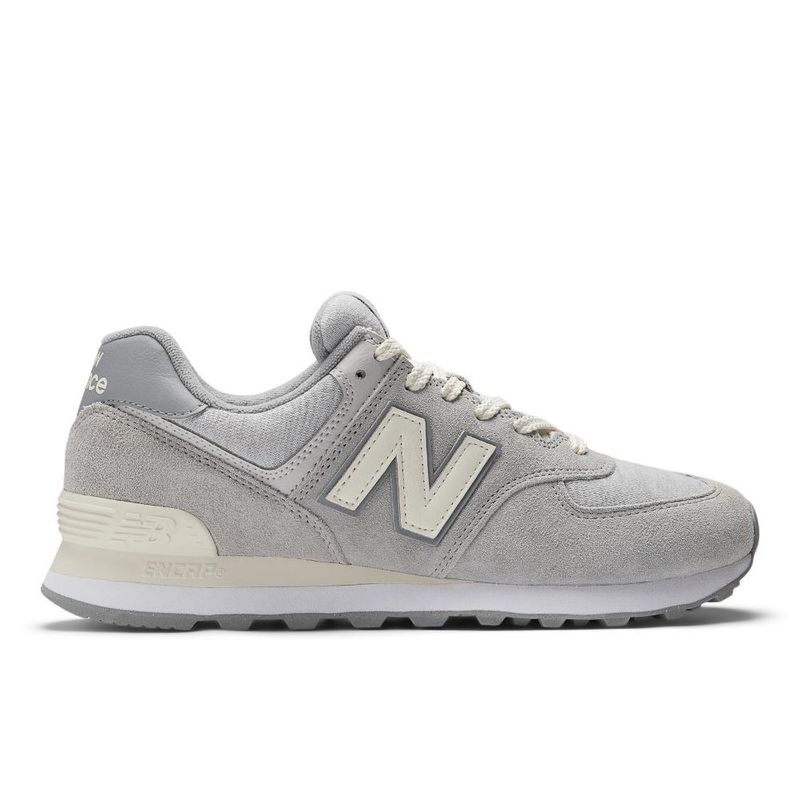 NEW BALANCE - Tenis New Balance 574-Gris/Blanco