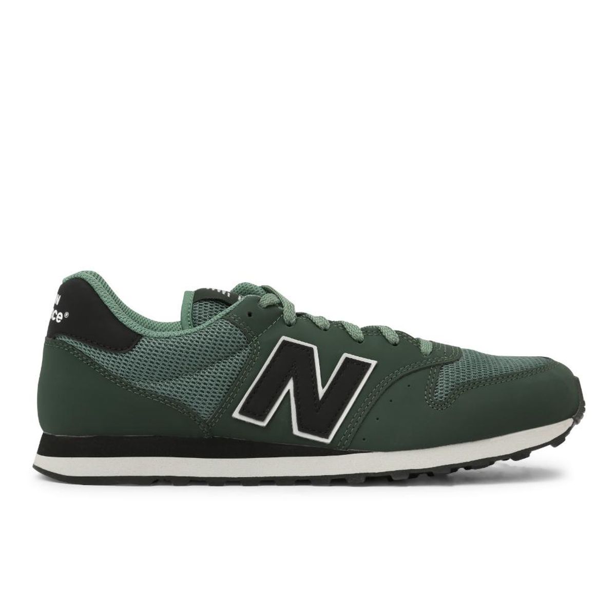 NEW BALANCE - Tenis New Balance 500-Verde/Negro