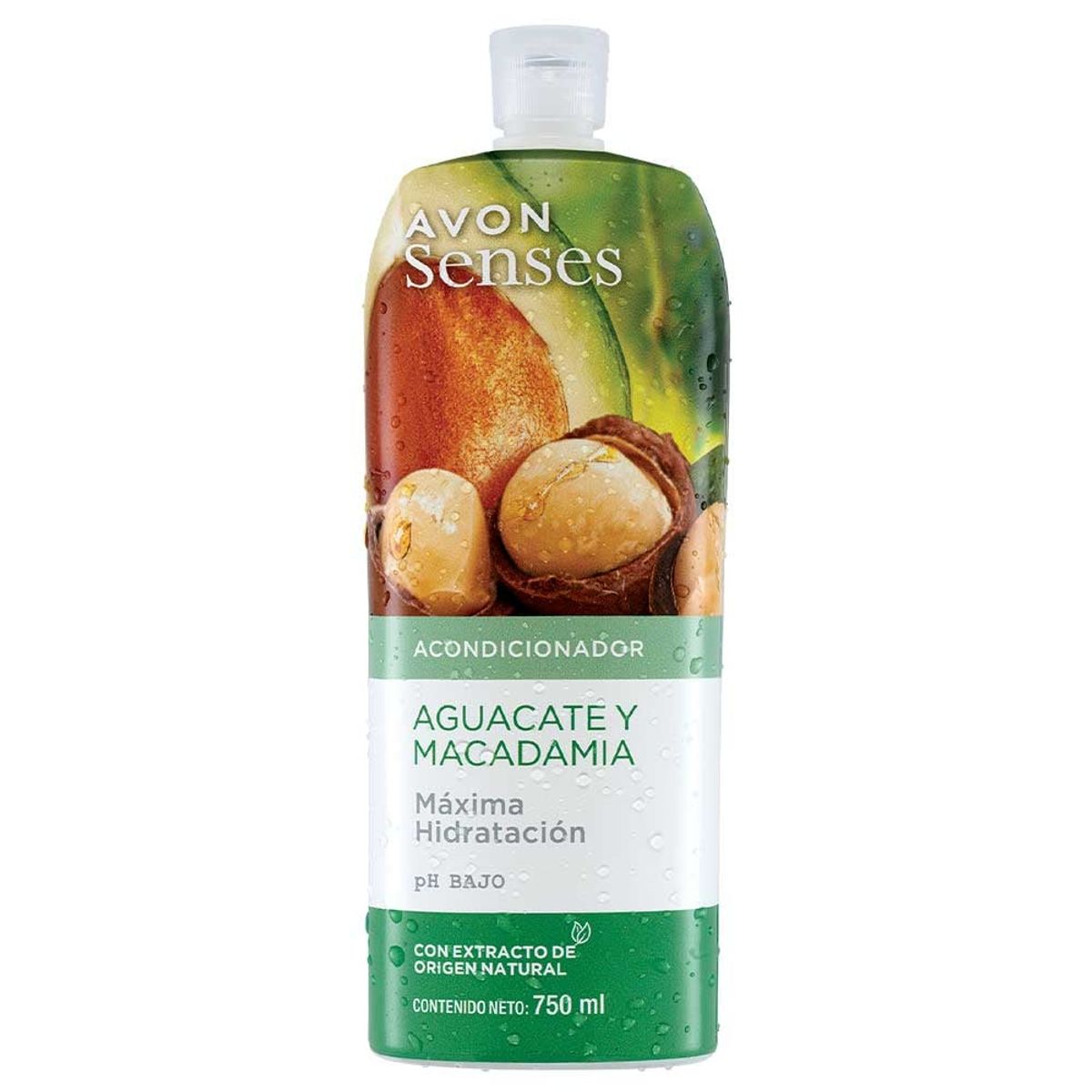 AVON - Acondicionador Aguacate y Macadamia Máxima Hidratación - 750 ml
