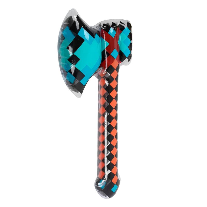 DAYOSHOP - Hacha Minecraft De Diamante 73 Cm Inflable Juguete Niños