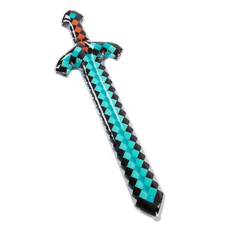 DAYOSHOP - Espada Minecraft De Diamante 93cm Inflable Juguete Niños