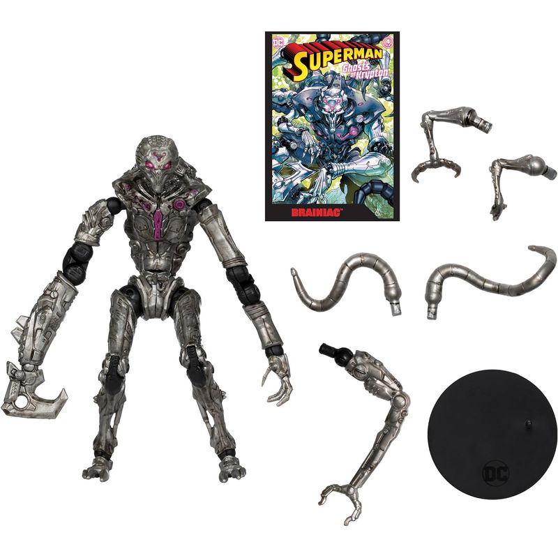 DC COMICS - Brainiac Superman Ghosts Krypton Figura Dc Direct Mcfarlane
