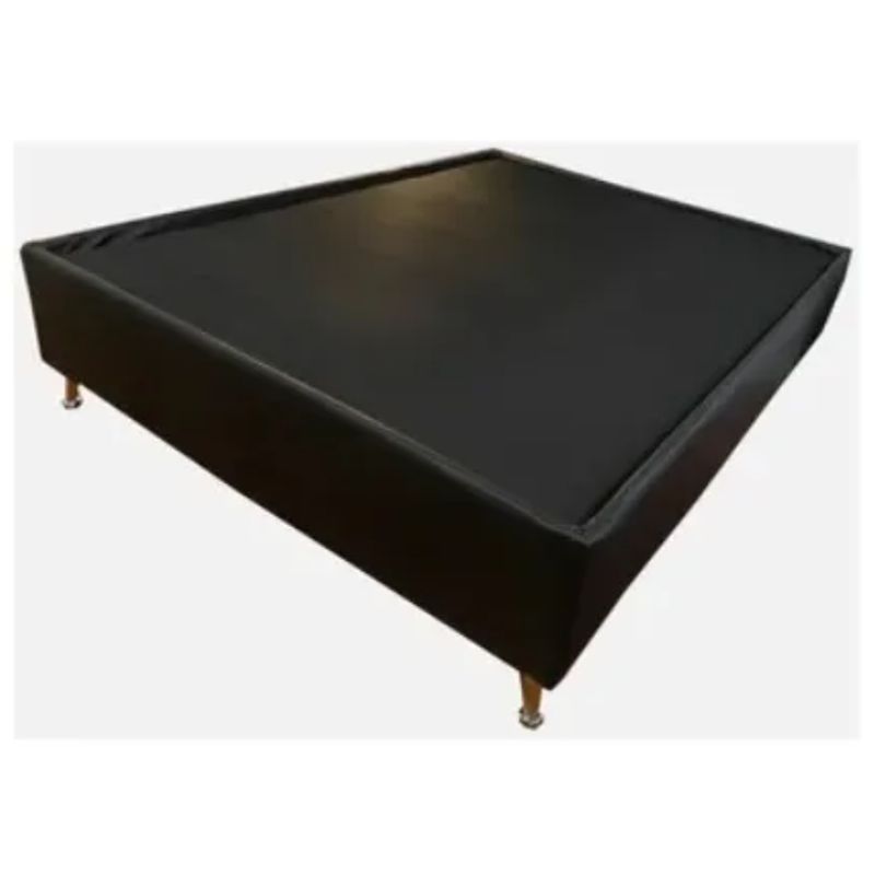 GENERICO - Base Cama Doble Negra 140X190cm