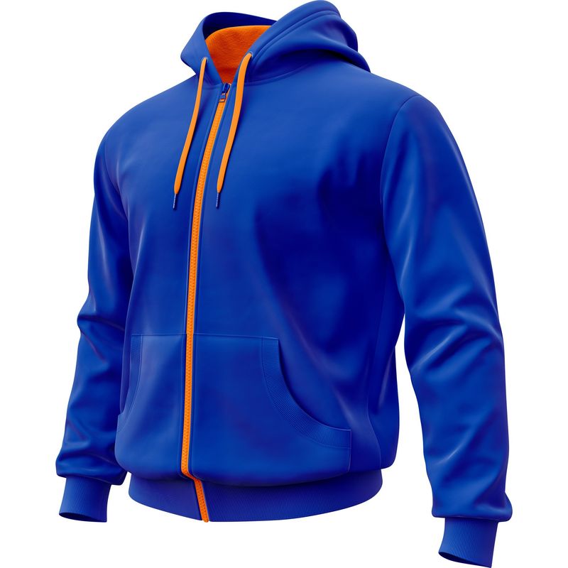 SEVEN ONE - Hoodie Buzo con cremallera Algodon Perchado 280Gr  Seven One - Hombre