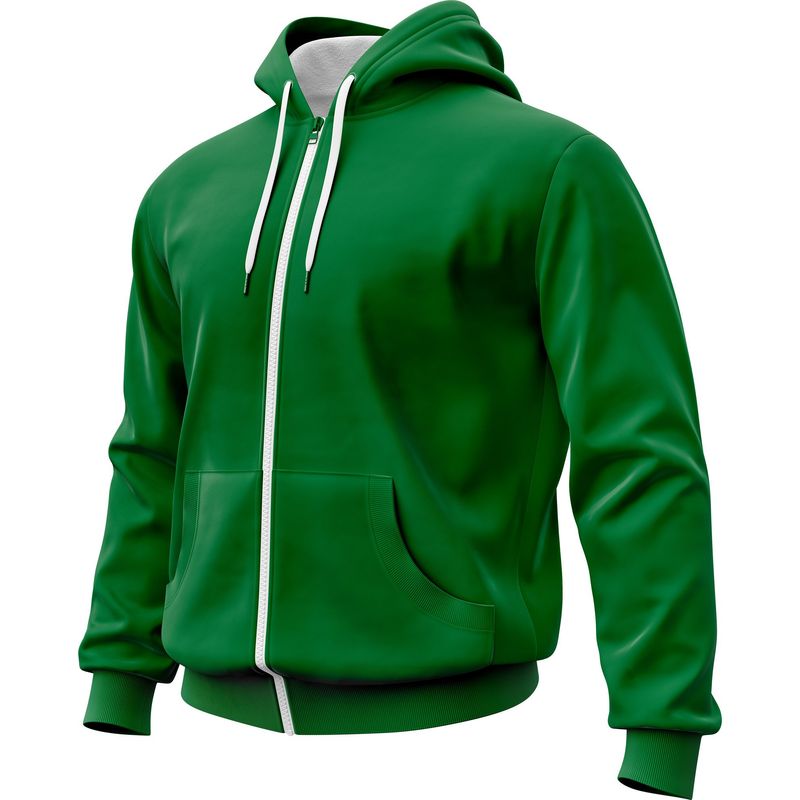 SEVEN ONE - Hoodie Buzo con cremallera Algodon Perchado 280Gr  Seven One - Hombre