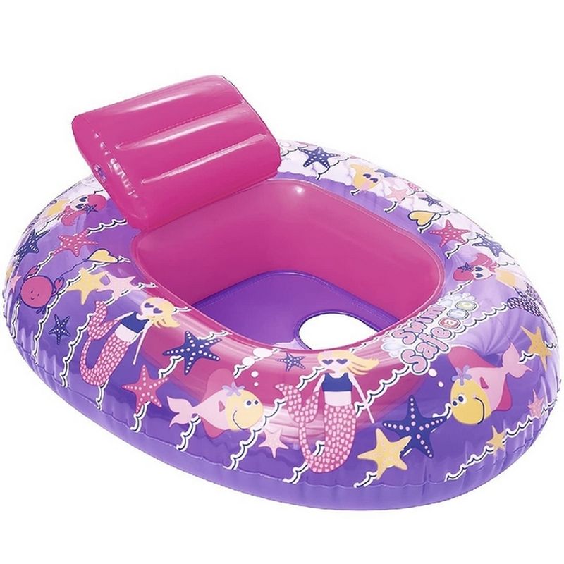 BESTWAY - Flotador Bote Lancha Pez Sirena Disney Bestway 34126